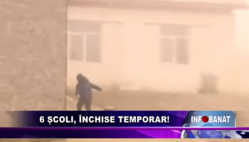 6 școli, închise temporar!