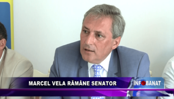 Marcel Vela rămâne senator