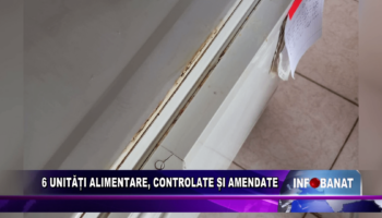 6 unități alimentare, controlate și amendate