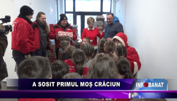 A sosit primul Moș Crăciun