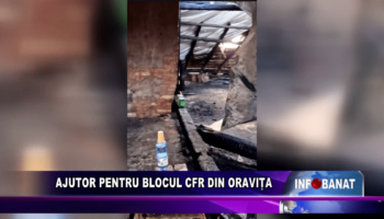 Ajutor pentru blocul CFR din Oravița