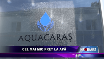 Cel mai mic preț la apă