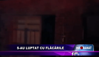 S-au luptat cu flăcările