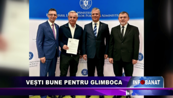 Vesti bune pentru Glimboca