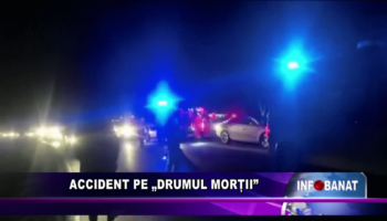 Accident pe „drumul morții”