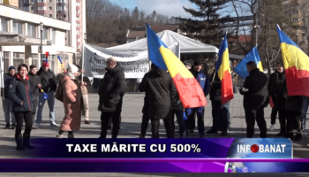 Taxe mărite cu 500%