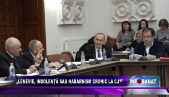 Lenevie, indolență sau habarnism cronic la CJ