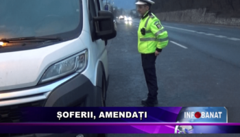 Șoferii, amendați