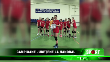 Campioane județene la handbal