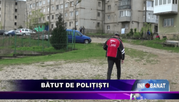 Bătut de polițiști