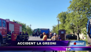 Accident la Greoni