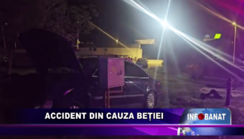 Accident din cauza beției