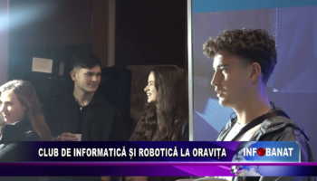 Club de informatica si robotica la Oravița