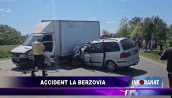 Accident la Berzovia