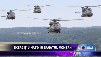 Exercițiu NATO în Banatul Montan