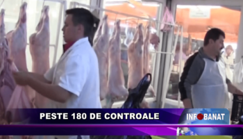 Peste 180 de controale