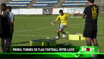 Primul turneu de flag football între licee