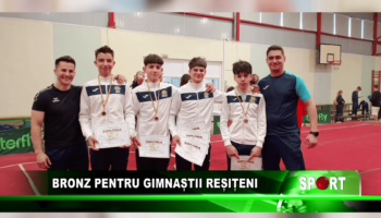 Bronz pentru gimnaștii reșițeni