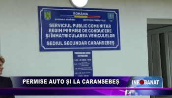 Permise auto și la Caransebeș