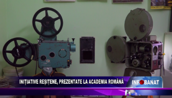 Inițiative reșițene, prezentate la Academia Română