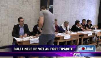 Buletinele de vot au fost tipărite