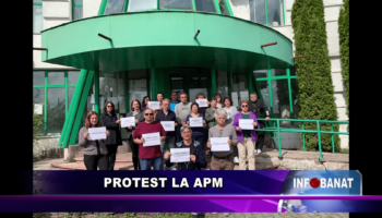 Protest la APM