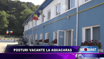 Posturi vacante la AquaCaraș