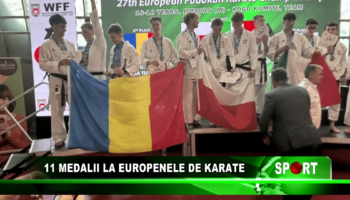 11 medalii la europenele de karate