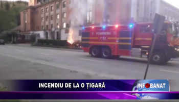 Incendiu de la o țigară