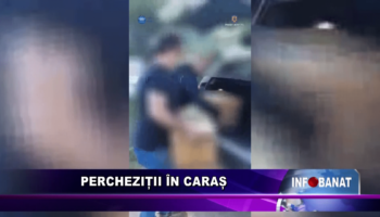 Percheziții în Caraș