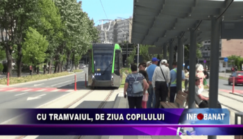 Cu tramvaiul, de Ziua Copilului