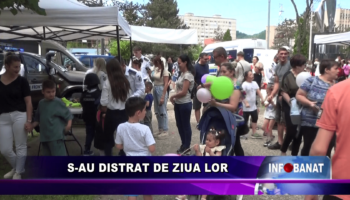 S-au distrat de ziua lor