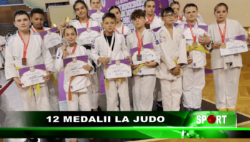 12 medalii la judo