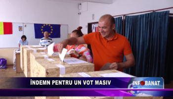 Îndemn pentru un vot masiv