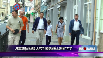 Prezența mare la vot înseamnă legimitate