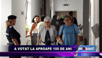 A votat la aproape 100 de ani