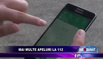 Mai multe apeluri la 112