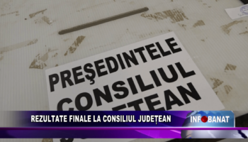 Rezultate finale la Consiliul Județean