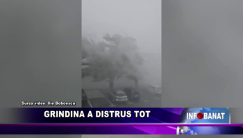 Grindina a distrus tot