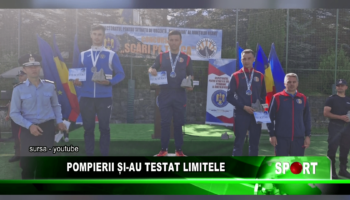 Pompierii și au testat limitele