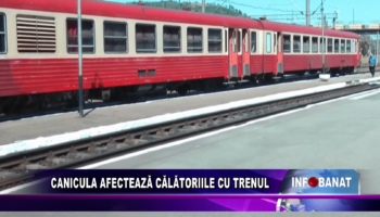 Canicula afectează călătoriile cu trenul