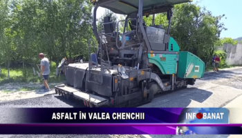 Asfalt în Valea Chenchii