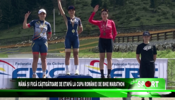 Mamă și fiică câștigătoare de etapă la Cupa României de Bike Marathon