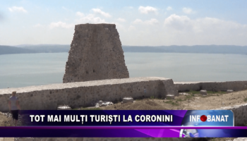 Tot mai mulți turiști la Coronini