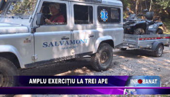 Amplu exercițiu la Trei Ape