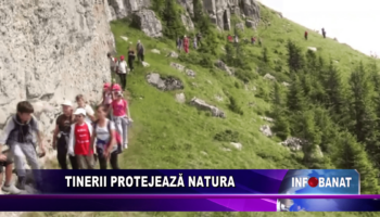 Tinerii protejează natura