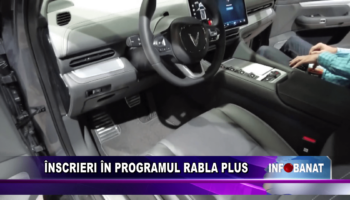 Înscrieri în programul Rabla Plus