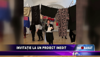 Invitație la un proiect inedit