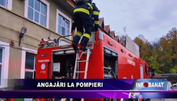 Angajări la pompieri