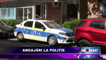 Angajări la poliție